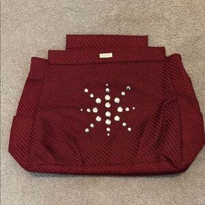 Miche Vixen Prima Red Tote Shell with Decorative Studs